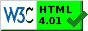 Valid HTML 4.01 Transitional